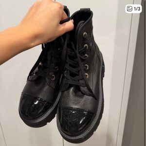 SellersMerch Black Combat Boots